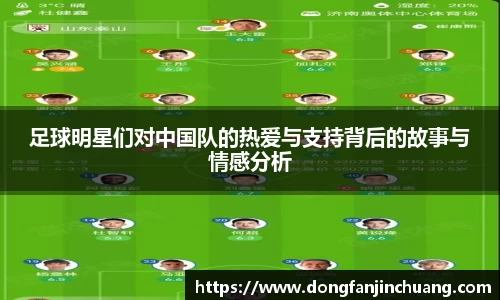足球明星们对中国队的热爱与支持背后的故事与情感分析